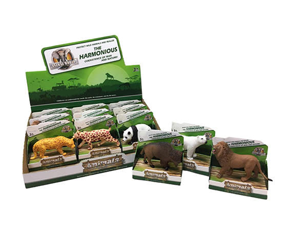 JUNGLE ANIMALS 12PCS/BOX