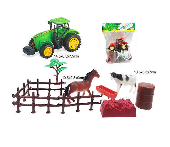 FREE WHEEL FARMER CAR SET