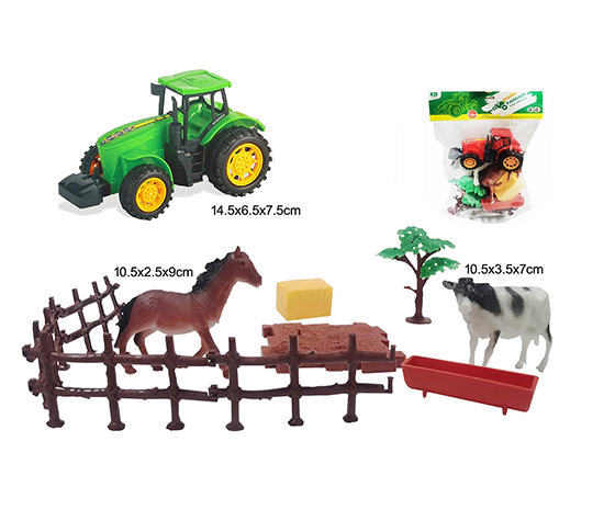 FREE WHEEL FARMER CAR SET