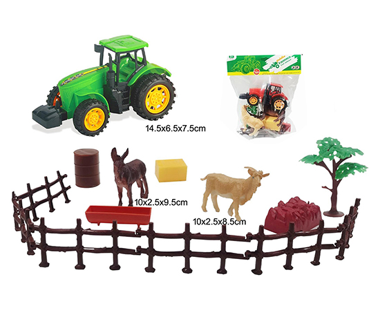 FREE WHEEL FARMER CAR SET