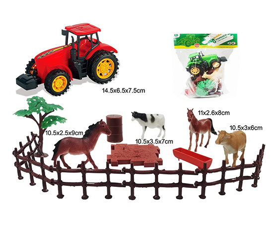 FREE WHEEL FARMER CAR SET