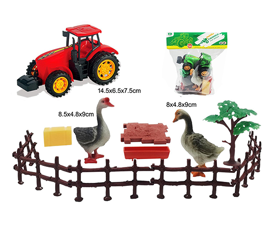 FREE WHEEL FARMER CAR SET