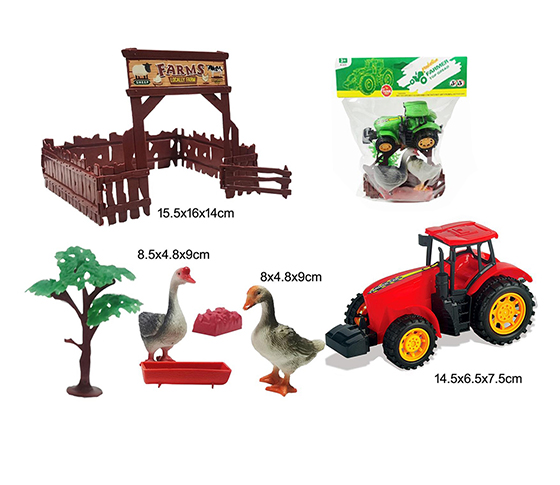 FREE WHEEL FARMER CAR SET