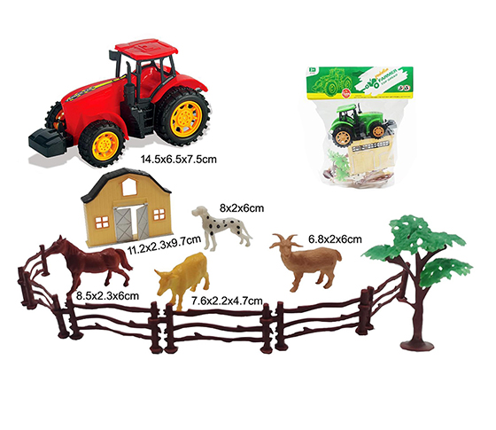 FREE WHEEL FARMER CAR SET