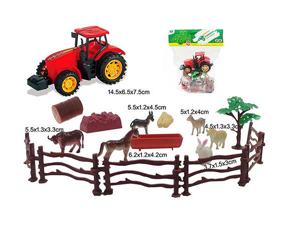 FREE WHEEL FARMER CAR SET