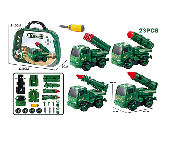 DIY DISASSEMBLY FRICTION MILITARY VEHICLE