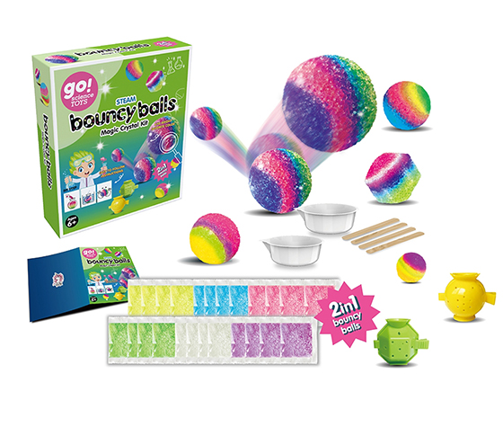 BOUNCY BALLS CRYSTAL KIT