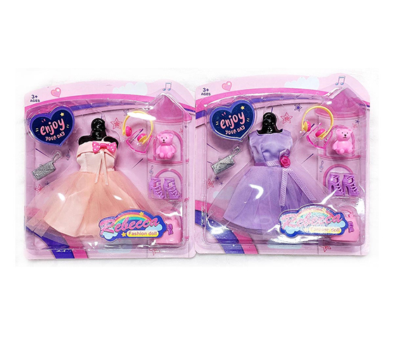 11.5“DOLL CLOTHES+ACCESSORIES