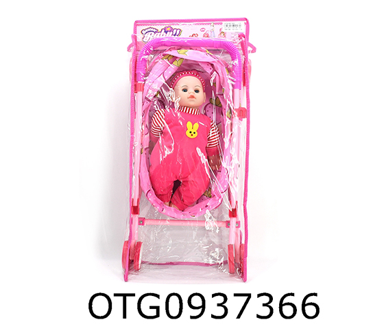DOLL TROLLEY+DOLL