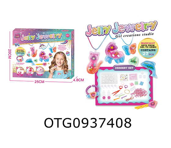 DIY CRYSTAL GEL MAGIC JEWELRY SET