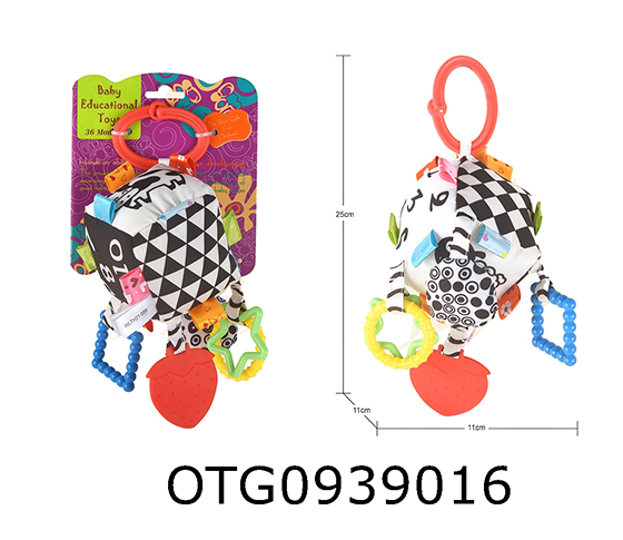 SQUARE TEETHER HANGING BELL