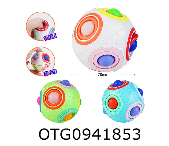 FINGER PRESSURE ROTATING BALL