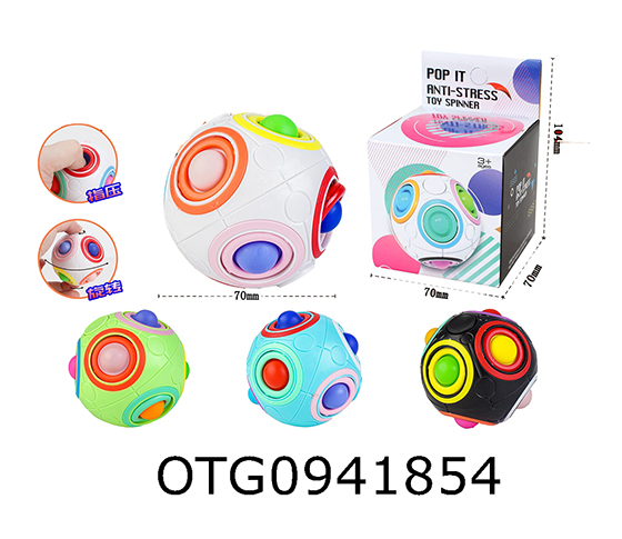 FINGER PRESSURE ROTATING BALL