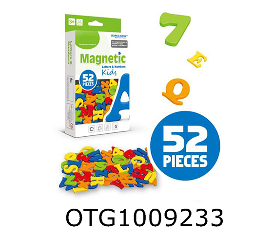 MAGNETIC ALPHABET AND NUMBER CARD