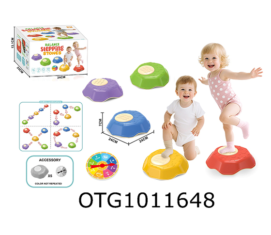  BALANCE TRAINING CROSSING THE RIVER STONE