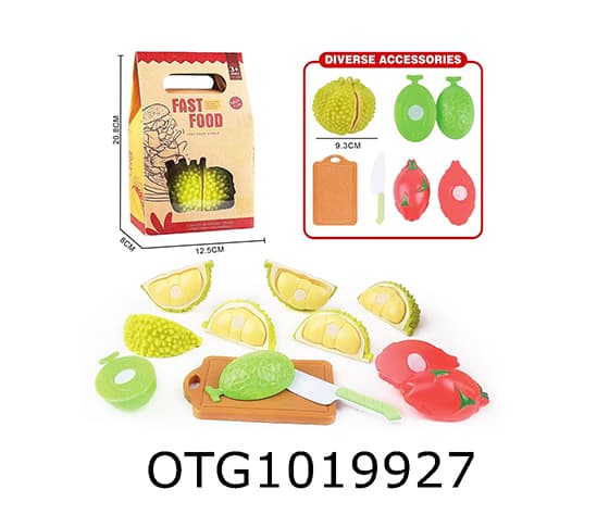 PLAY FOOD CUTTING TOY