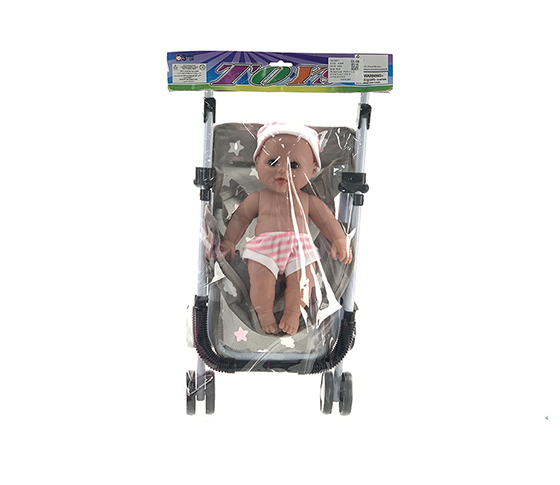 13“DOLL SET WITH IC+BABY CART