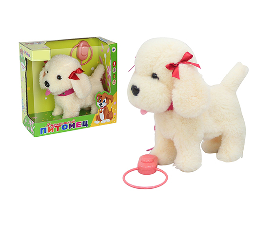 9-INCH WIRE CONTROL DOG WITH ACCESSORIES (WALK, SI