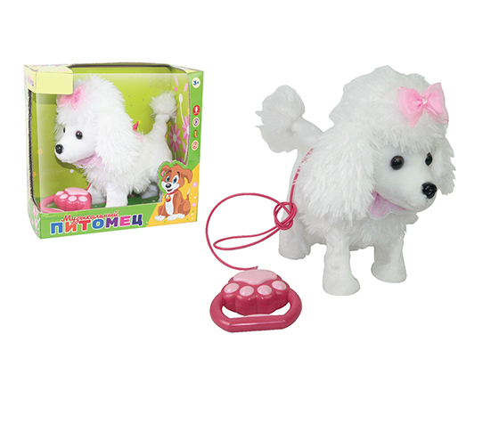 9“ WIRE CONTROL DOG WITH WALKING, SINGING, SHAKING